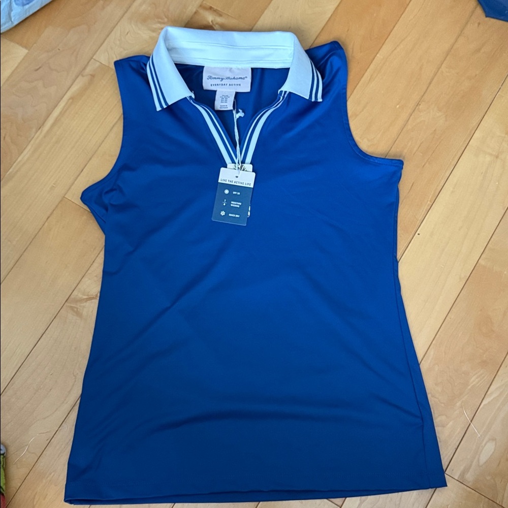 Tommy Bahama Royal Blue Sleeveless Polo